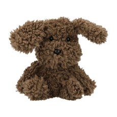 爆款感應節拍琴NITORI宜得利家居ins風明星同款泰迪狗仿真玩偶小貓玩偶可愛玩偶PDD, 棕色 狗狗 BR S, 1個