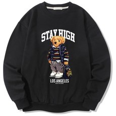 ILLUSO 小熊圖樣特級棉衛衣