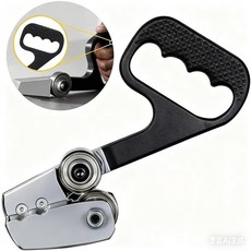 전문 판금 절단 도구 손작업 커터 인체공학적 손잡이로 빠르고 정밀한 절단, 01 검정색