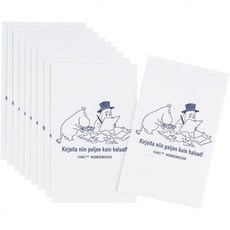 호보니치 테쵸 HOBONICHI 다이어리 무민 / 거의 날 잉크 빠는 종이 무민 수첩 액세서리