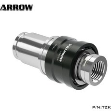 (국내배송)BARROW TZKMF-V2 / / / 퀵커넥트 Fitting 커넥터 올블랙 D, F. 실버 바디  블랙 링