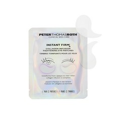 Peter Thomas Roth 피터토마스로스 Instant FIRMx 콜라겐 타이트닝 아이 패치 눈 밑 주름을탄탄함 붓기 마스크, 1개