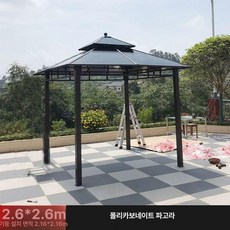 ROI라이프 야외정자 야외정자추천 야외평상, 2.6x2.6m