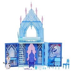 Disney 미국매장정품+ Frozen Elsa's Fold and Go Ice Palace Castle Playset 만 3세 이상 아동용 장난감 1890052, Disney 미국매장정품+ Frozen Elsa's F