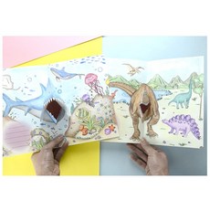 유아 어린이 색칠하기 동물 컬러링 팝업 카드만들기 교회, 1개, 상어