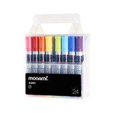 모나미 모나미 유성매직 매직 (24색), 사각닙 사각닙
