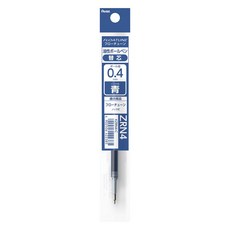 펜텔 플로튠 유성 볼펜 교체심 ZRN4 0.4mm, 블루, 1개