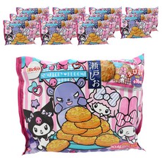 Befco 栗山 三麗鷗角色 瀨戶鹽 蝦鹽味, 12個, 104g