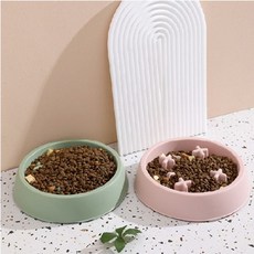 방지 애견 급체 보호 슬로우잇 용품 반려견 그릇 식기 98608pc 1(EA), 파랑