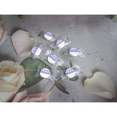 壓縮頸膜 藍色直角/紫色尖角 頸部護理, 1個, 紫色-尖角(50顆一組出貨)
