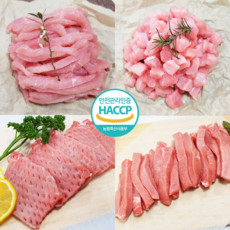 디에스미트 한돈 국내산 돼지등심 500g 소분포장 2kg 대용량 업소용 냉장, 덩어리, 1개