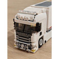 樂積木 歐系卡車頭 貨櫃車 拖車, 1個, 歐系卡車頭66032 (不含貨櫃板車)