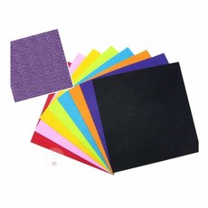 MN 부직포 4절 연보라 44x44 10개 학습교구