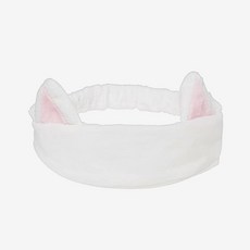 [비건뷰티] 아이듀케어 헤어밴드, 화이트 캣, 1개