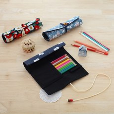 [DIY키트 패키지] (실바늘포함) 필통만들기 돌돌말이 두루말이 나미꼬퀼트 (동영상설명상품), 시리얼