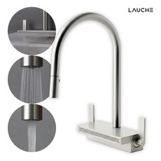 라우체 피오 TM0030N 폭포 싱크대 주방 수전, 1세트