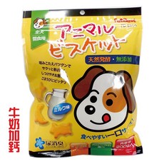 Pet Best 動物造型餅 狗狗餅乾 寵物餅乾 潔牙餅乾 牛奶加鈣 起士加養樂多 台灣製, 1個