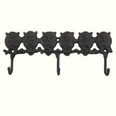 늘윗트 주물옷걸이 부엉이친구들 3구