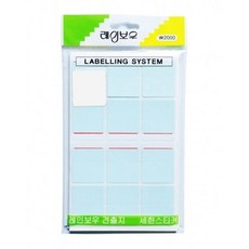 소모품 새한 견출지 보호 12장 (1개) NO.402(적) 144개/27x32mm, 본상품