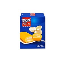 TIPO 티포미니 롤케이크 밀크맛, 80g, 2개