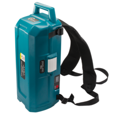 PRO CRAFTSMAN PCM高擴充容量供電背包，多電池槽設計，人體工學減壓背帶，適用於牧田/博世/德偉/百得, 藍綠色, 1個, 150cm