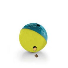Nina Ottosson 犬益智藏食玩具 增加互動 增加狗狗的挑戰性 12cm, 1個, 67326貪吃狗-益智翻滾球(藍S), 67326貪吃狗-益智翻滾球(藍)