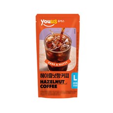 유어스 헤이즐넛향커피 340ml x 12개