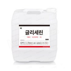 글리세린 국산 25kg VG 식물성 수용성오일 손소독제 화장품원료 대용량, 1개