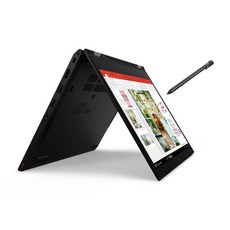 레노버 L13 YOGA Gen2 20VK0025KD i5-1135G7/8G/SSD256G/13.3 FHD/win11 터치스크린 360도힌지 터치스크린 펜포함 11세대i5, WIN11 Pro, 8GB, 512GB, black