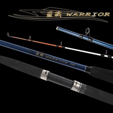 《廣成釣具》寸真藍戰WARRIOR萬用竿 小船竿 船釣 近海船釣 並繼式船竿 輕巧靈敏 堅固耐用, 210