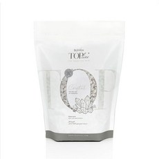 Italwax Top Line 핑크 펄 하드 왁스 비즈 750g(1.65파운드) - 얼굴 부위용 세미 크리미 무향 하드 왁스 처음 당기는 것부터 강력함 민감한 피부에 적합, Crystal