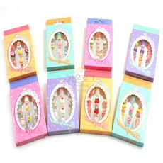 가온로그 원터치 네일아트 어린이손톱스티커, 1개 랜덤