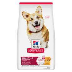 希爾思科學飲食 成犬1-6歲 小型犬乾糧 獸醫推薦 支持肌肉 易於消化, 2.26kg, 1個, 雞肉+大麥