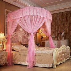 캐노피 침대 모기장(220cm) 공주모기장, 상세페이지 참조