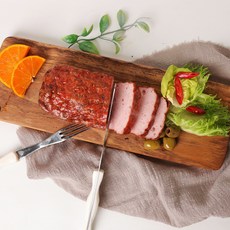 국내산 한돈 수제 스팸 400g 육즙가득 밥 반찬 너비아니 햄 냉동보관 3종택일, 1개