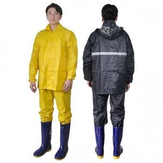 제이오스토어 보급형 우의 상하 남색 2XL 스포츠우의 자전거우의 비옷 우의세트