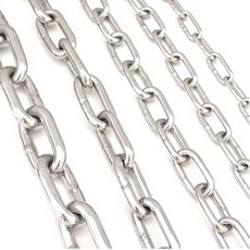 스텐체인 / 304 SUS 재질 / 두께 2 - 6mm / 스텐쇠사슬, 304 스텐   2mm (1M), 1개