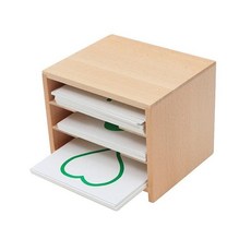 교육 장비 퍼즐 잎 캐비닛 및 카드 나무 꽃 뿌리 보드 직소 학습 도구, Cards Set