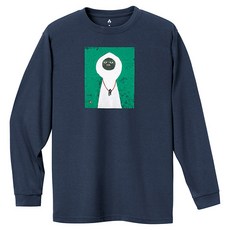 【mont-bell】男女兼用 WICKRON快乾長T-白山男 海軍藍 No.1114651-NV