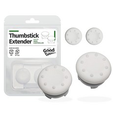 Xbox 컨트롤러 전용 프리크 FREEK 2개 캡 별도 2개 포함 _캡 오목형 / 색상 화이트_ Thumbstick Extender for Xbox ゲーム 스틱 조준 향상 FP