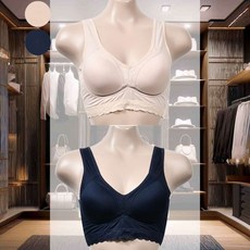 노와이어 런닝형브라 필라테스 촬영용 헬스 속옷 저자극 파티의상