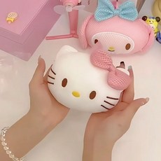 헬로키티 마이멜로디 거품 목욕볼 샤워볼 욕실 인테리어 소품, 1개