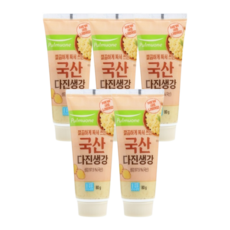 풀무원 다진생강 80g (튜브형), 5개