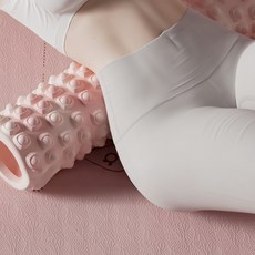 [재고 정리 세일] 융풍 폼롤러 종아리 마사지 롤러 미니 폼롤러 마사지 롤러, 1개, 핑크색