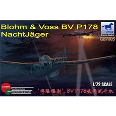 BRONCO 1:72 Blohm & Voss BV P178 제트 정찰기 프라모델, 1개