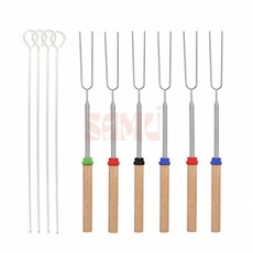 마시멜로 구이 꼬치 숯불구이