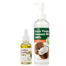 베니넷 코코넛오일100% + 호호바오일100%, 1개, 200ml