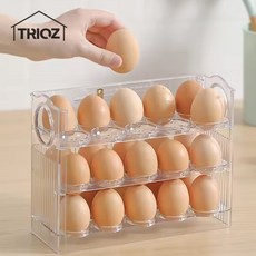 플립플롭 계란3단보관함, 1개