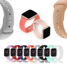 애플워치 호환 실리콘 스트랩 38mm 40mm 41mm 밴드 시계줄, M/L 사이즈 98 Cm / 140 Cm, 네이비블루 38/40/41모델 호환, 1개