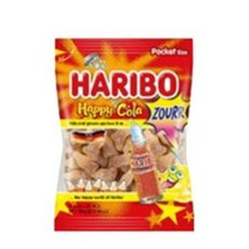 하리보 해피콜라향 사우어 젤리, 80g, 3개